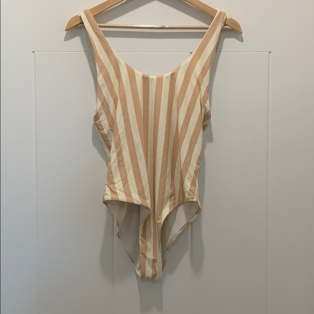One piece cheeky swimsuit